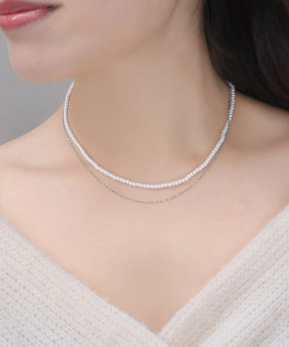 blackdia ocean スキンペタル ダブルチェーンネックレス