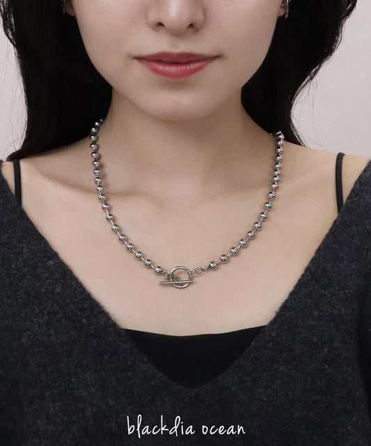 blackdia ocean マンテル ボールチェーンネックレス
