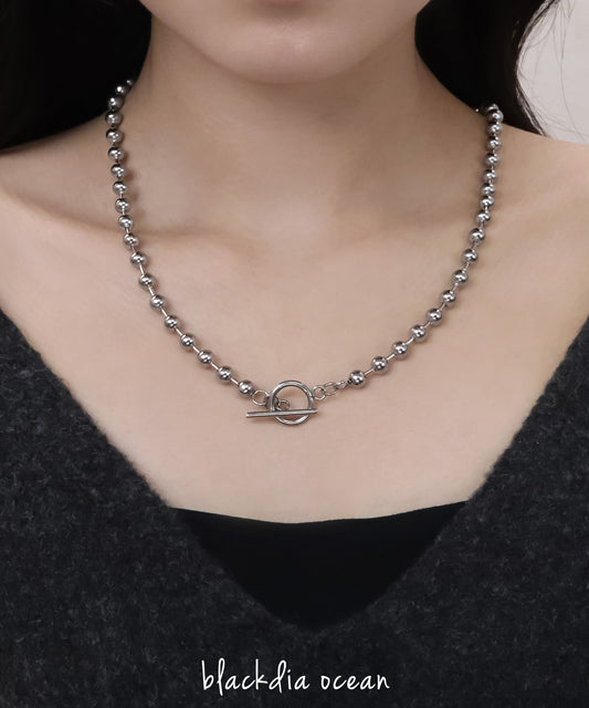 blackdia ocean マンテル ボールチェーンネックレス