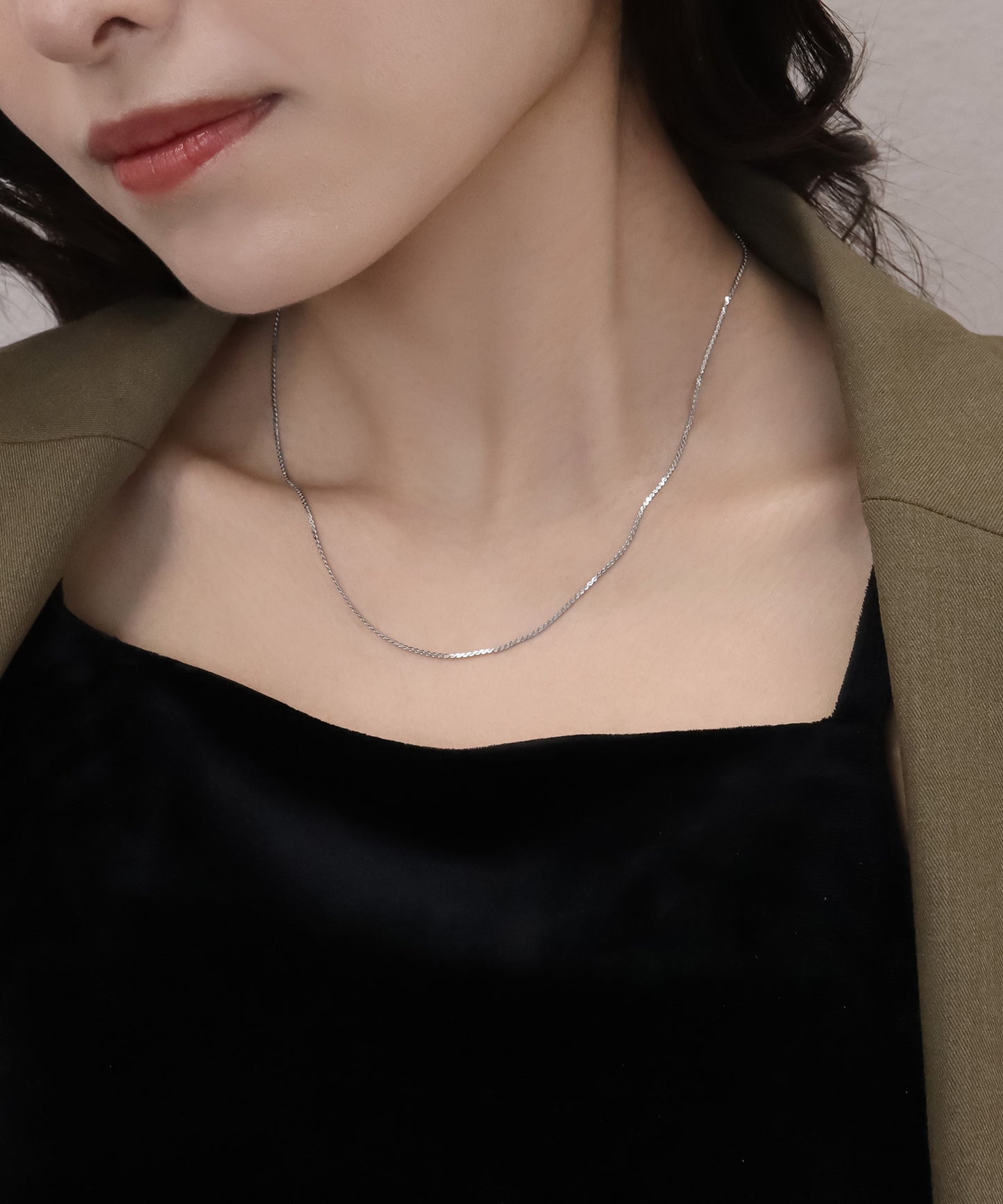 blackdia ocean サーペンタインチェーンネックレス