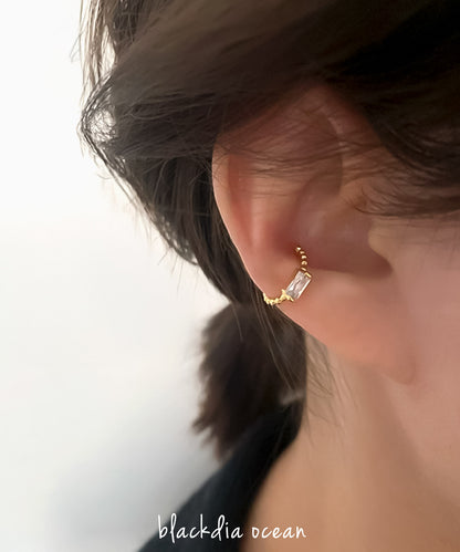 blackdia ocean ジルコニア タイニー イヤーカフ 両耳セット