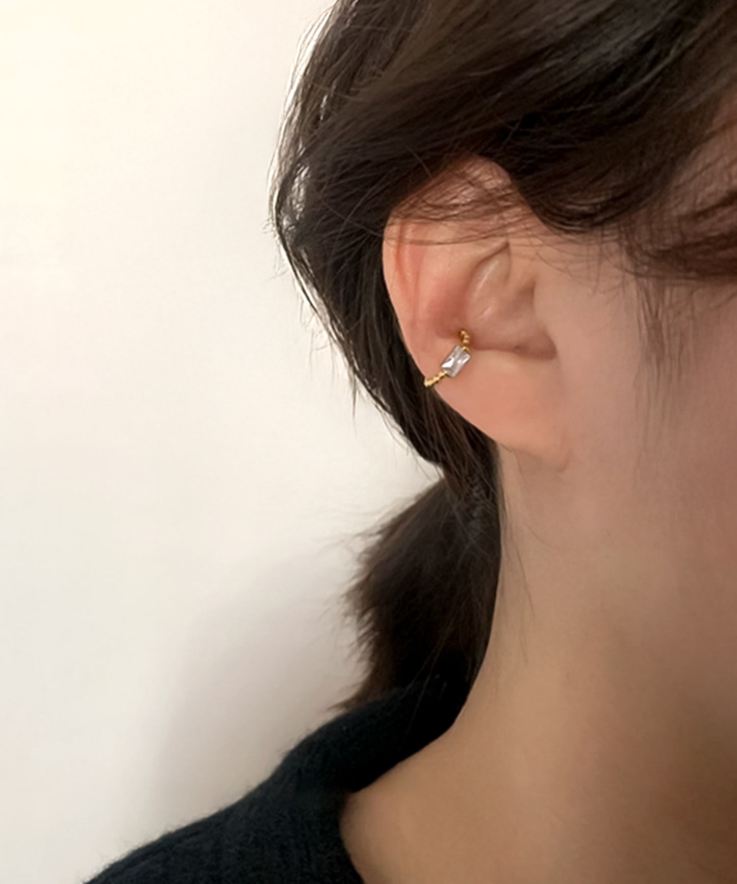 blackdia ocean ジルコニア タイニー イヤーカフ 両耳セット