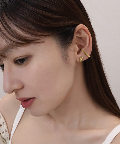 blackdia ocean 2wayレイヤードイヤーカフ