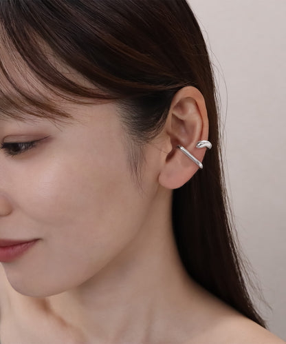 blackdia ocean 2wayレイヤードイヤーカフ