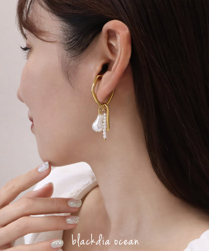 blackdia ocean パールチャーム イヤーカフ (片耳)