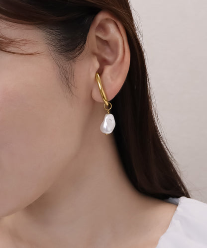 blackdia ocean パールチャーム イヤーカフ (片耳)