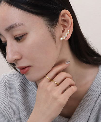 blackdia ocean パールイヤーカフ