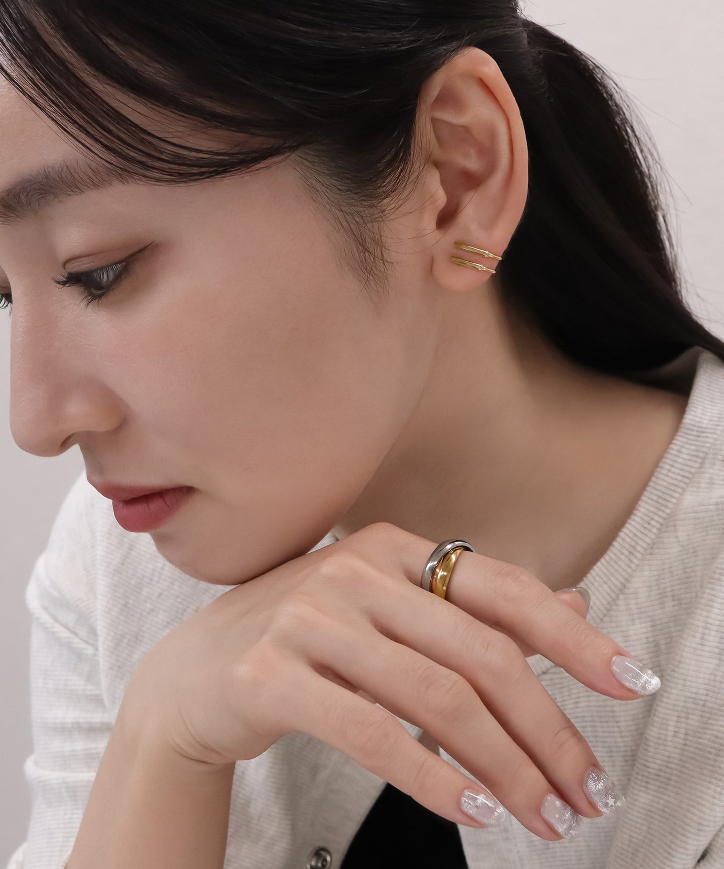 blackdia ocean バーモチーフイヤリング