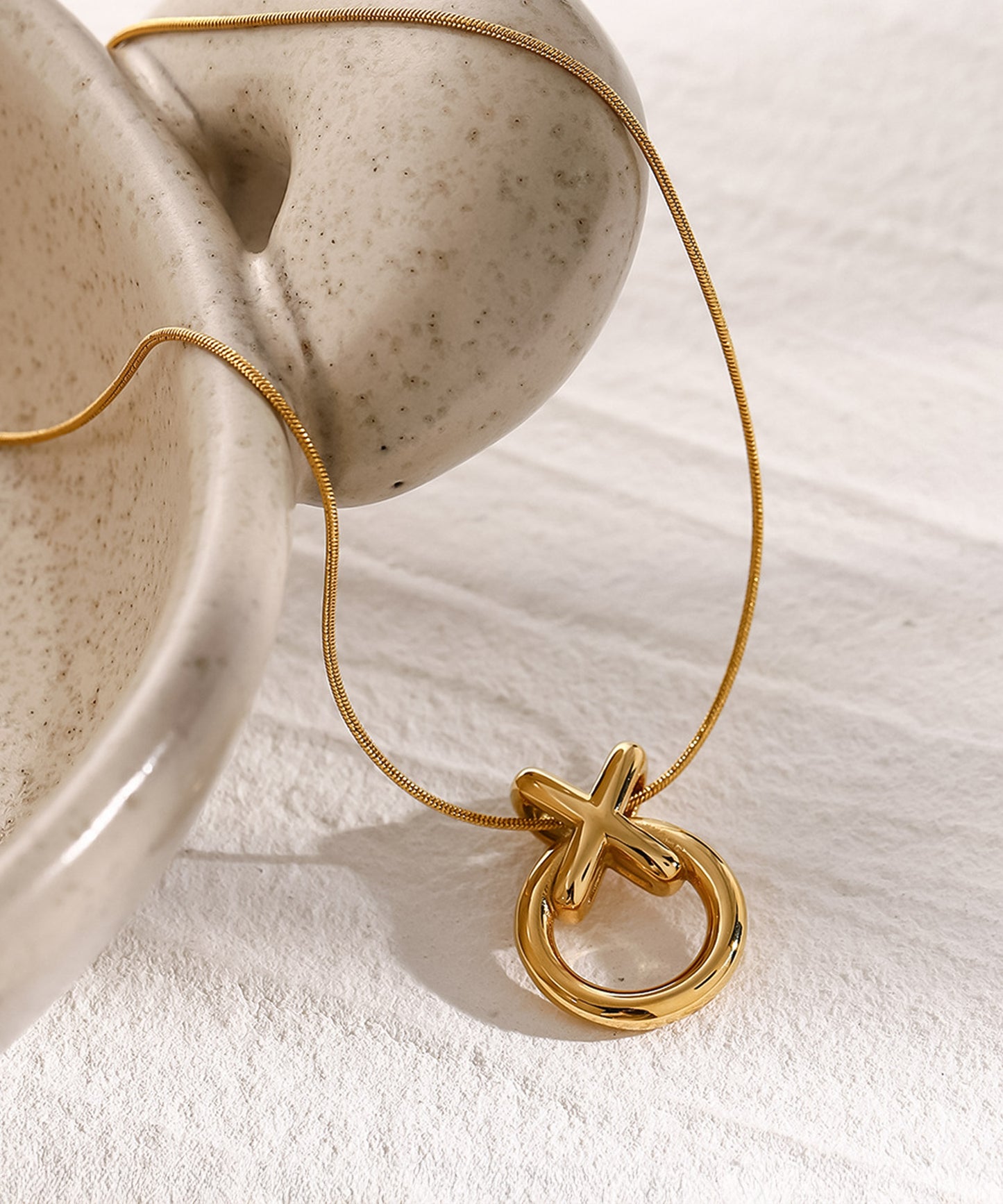 blackdia ocean クロスサークル ネックレス/サングラスホルダー