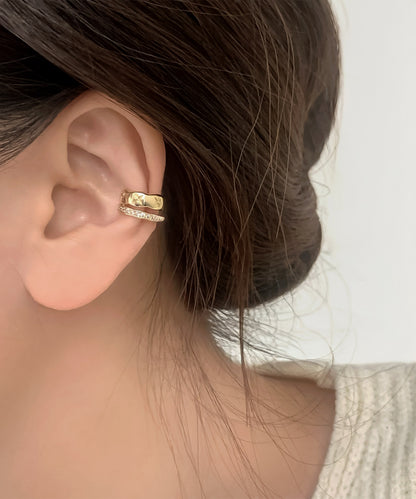 blackdia ocean キルティング&ジルコニア イヤーカフ 片耳