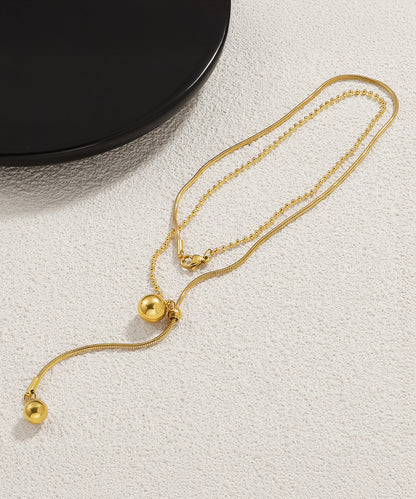 blackdia ocean ボール&スネーク ラリエットネックレス