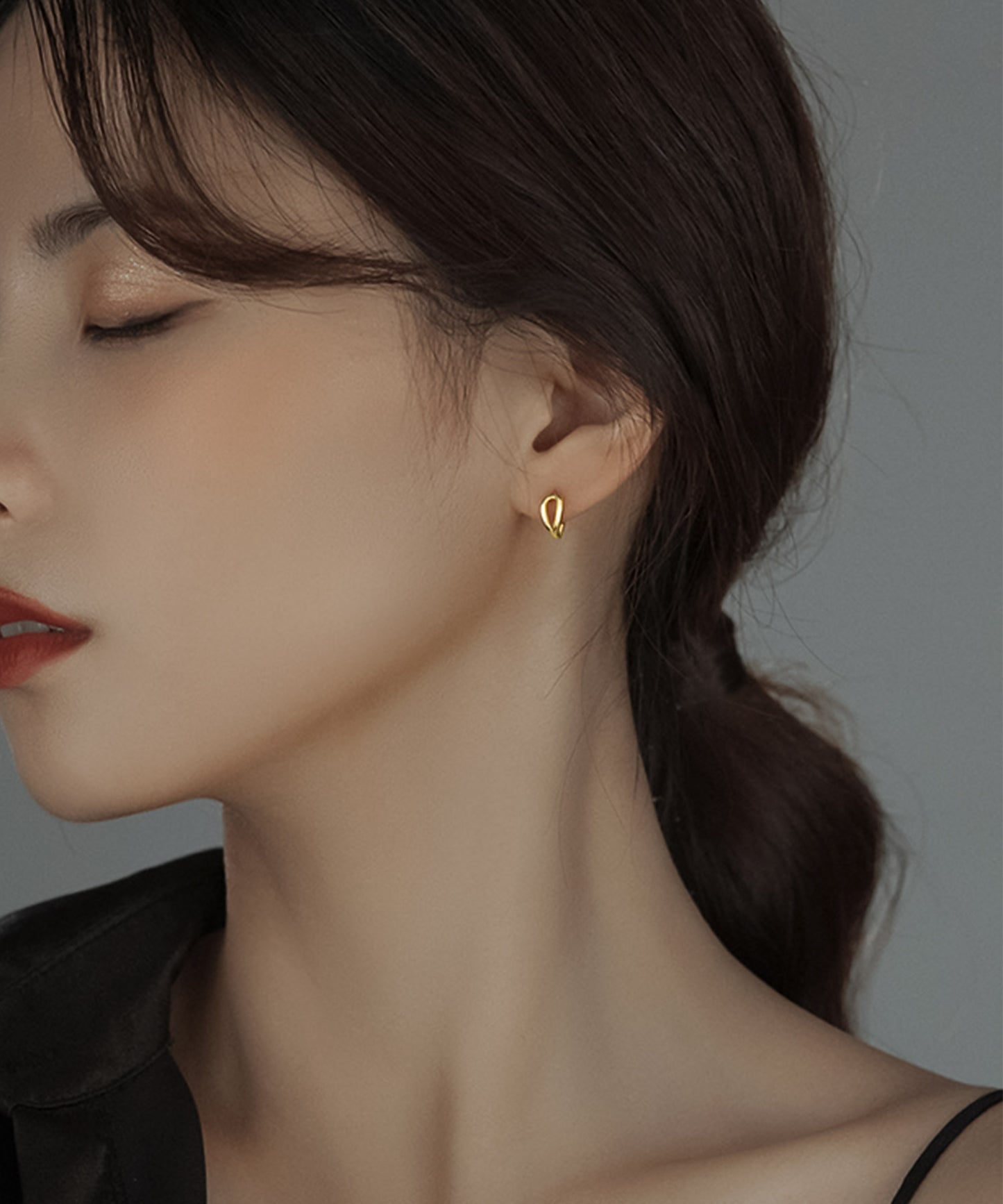 blackdia ocean ケイヴ フープピアス silver925