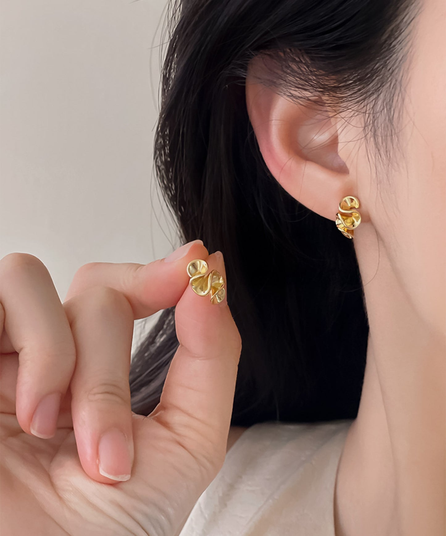 blackdia ocean ワインディング メタルピアス