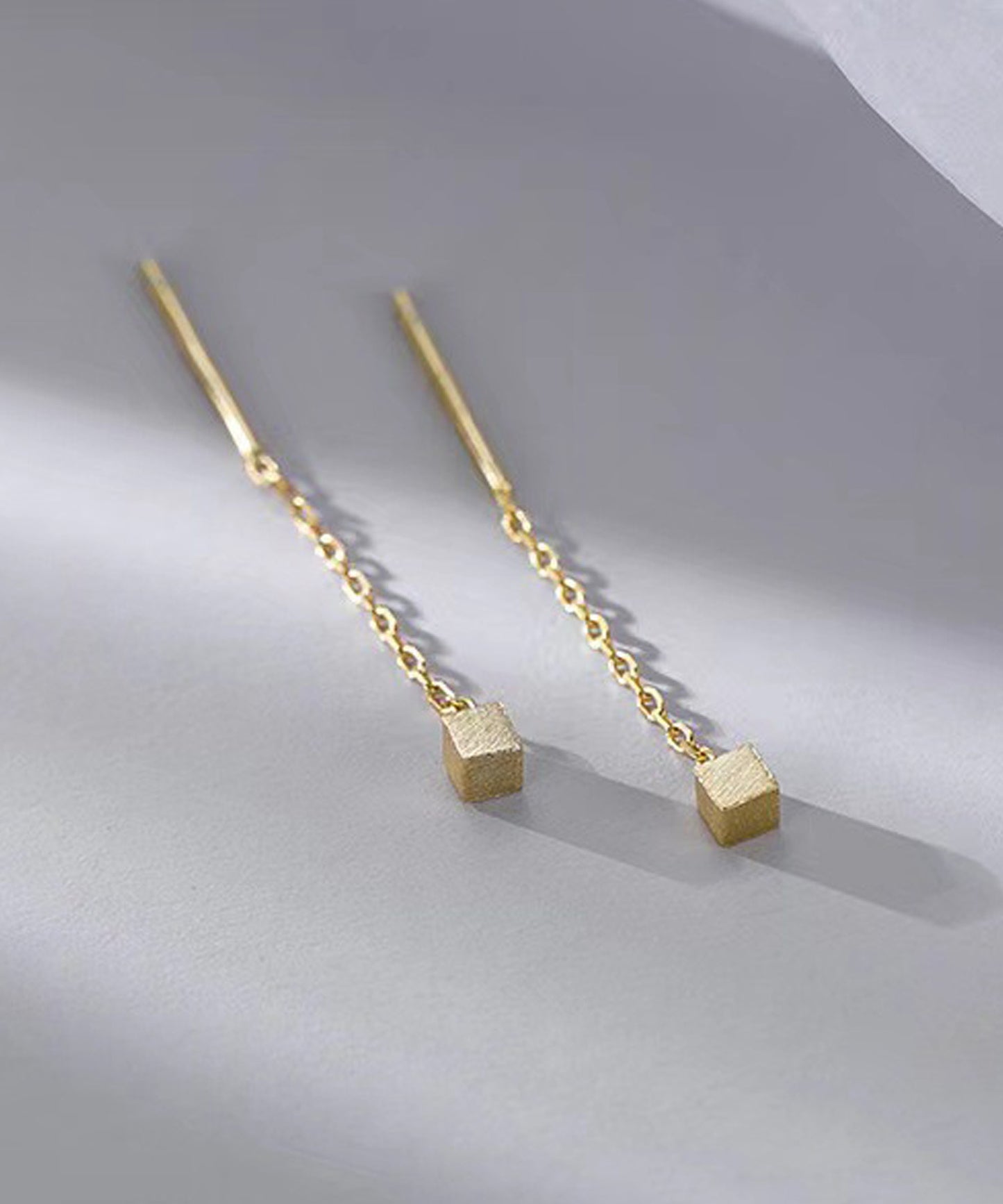 blackdia ocean スクエア チェーンピアス silver925