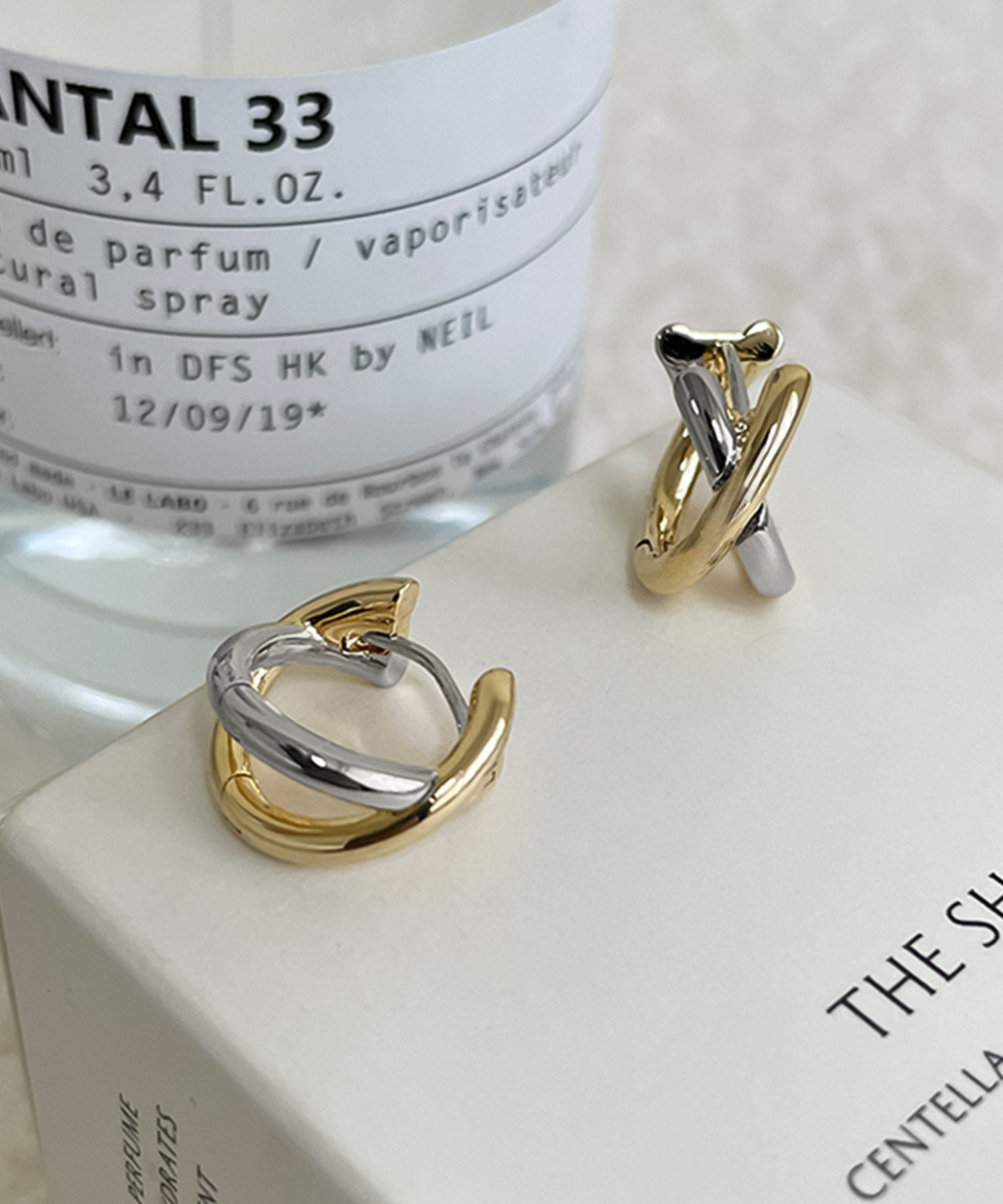 blackdia ocean クロス フープピアス