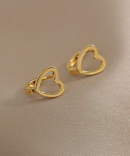 blackdia ocean 型抜きハート フープピアス