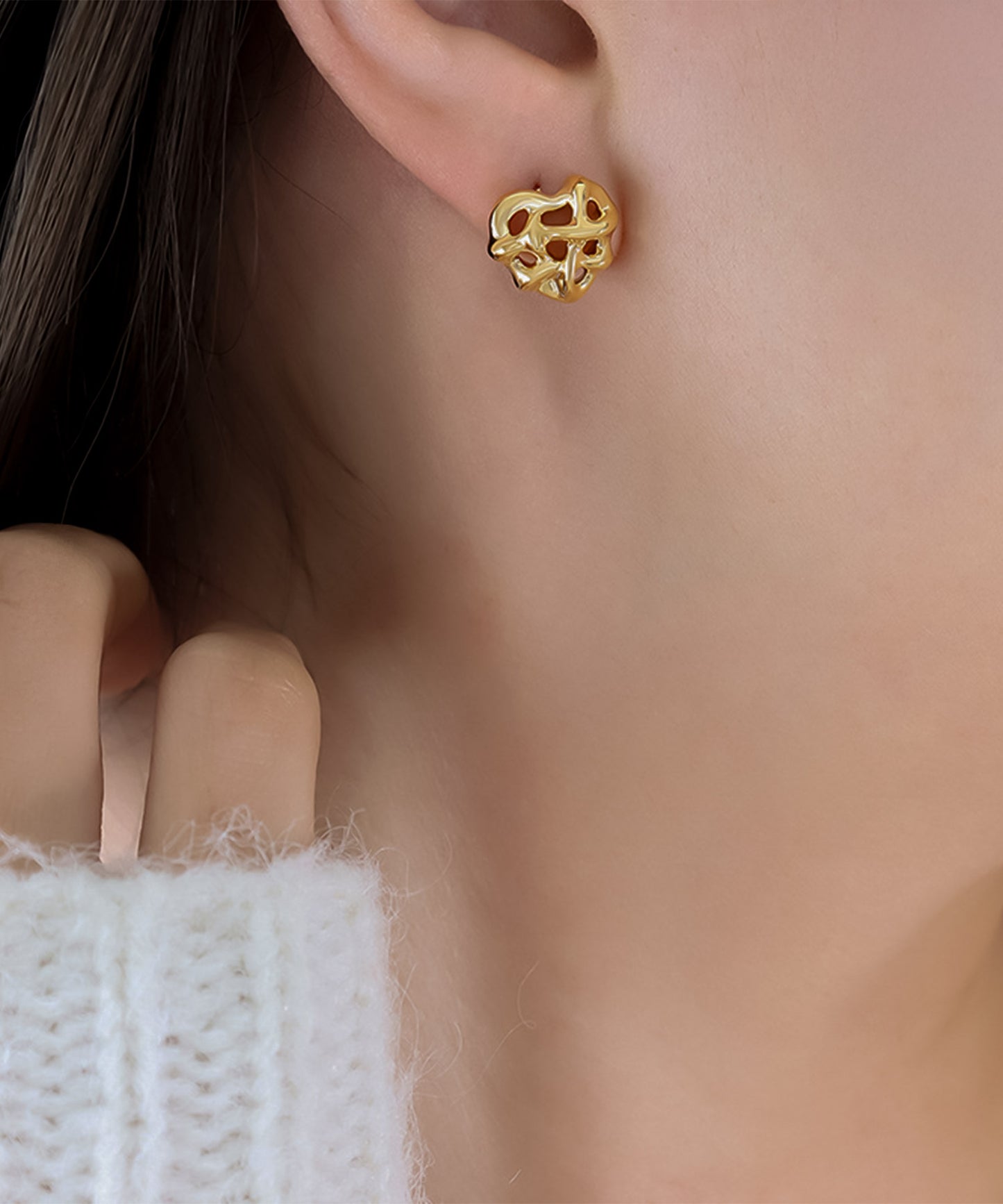 blackdia ocean ハートパイ ピアス