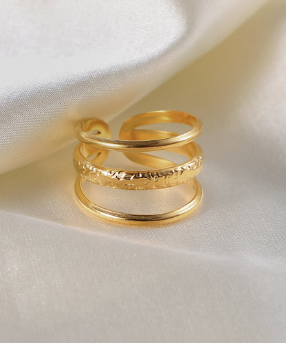 blackdia ocean トリプルライン エンボスリング