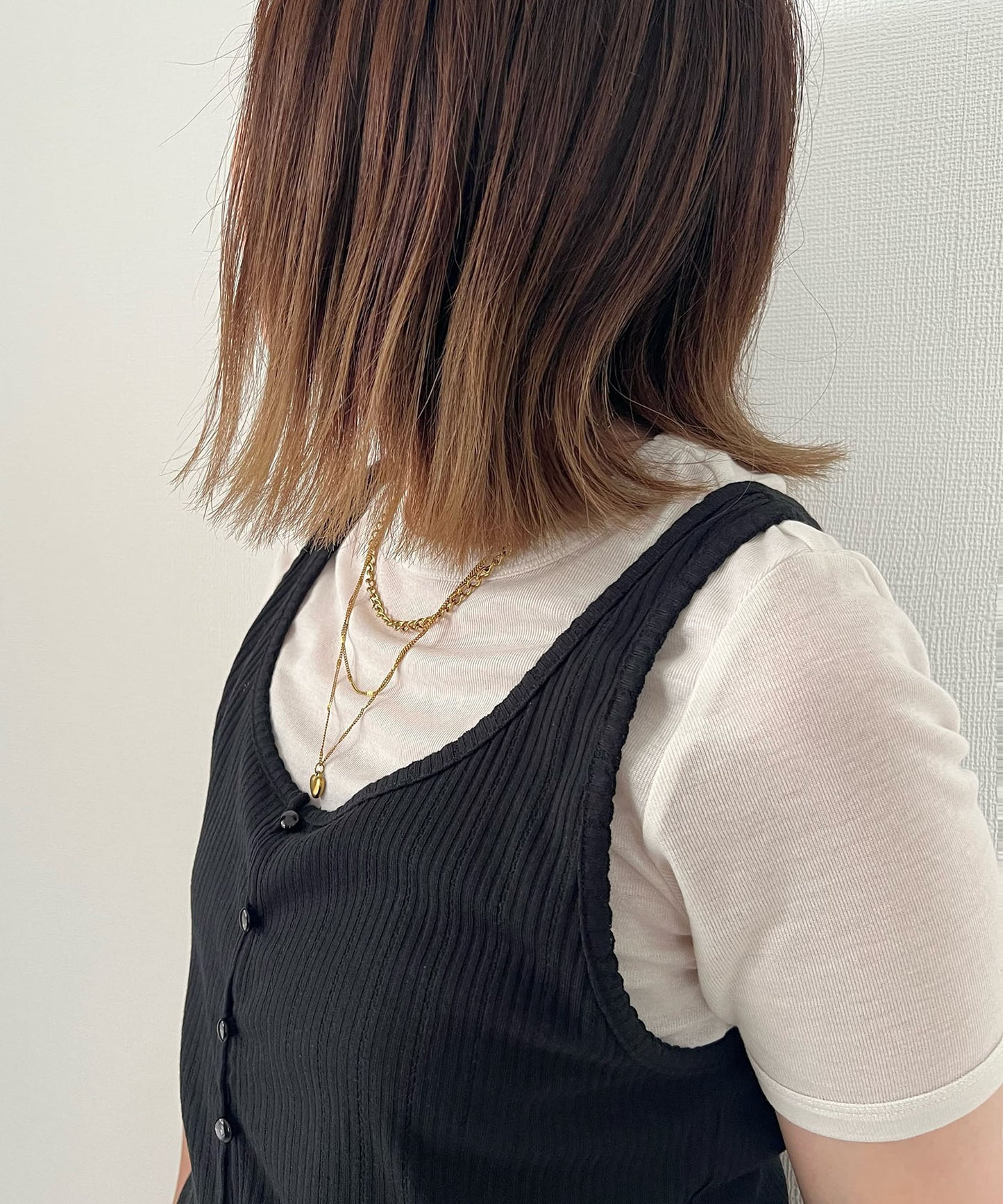 8/25 (Tue.) 17:00~販売【maiko様コラボ】ハートチャーム 3連ネックレス