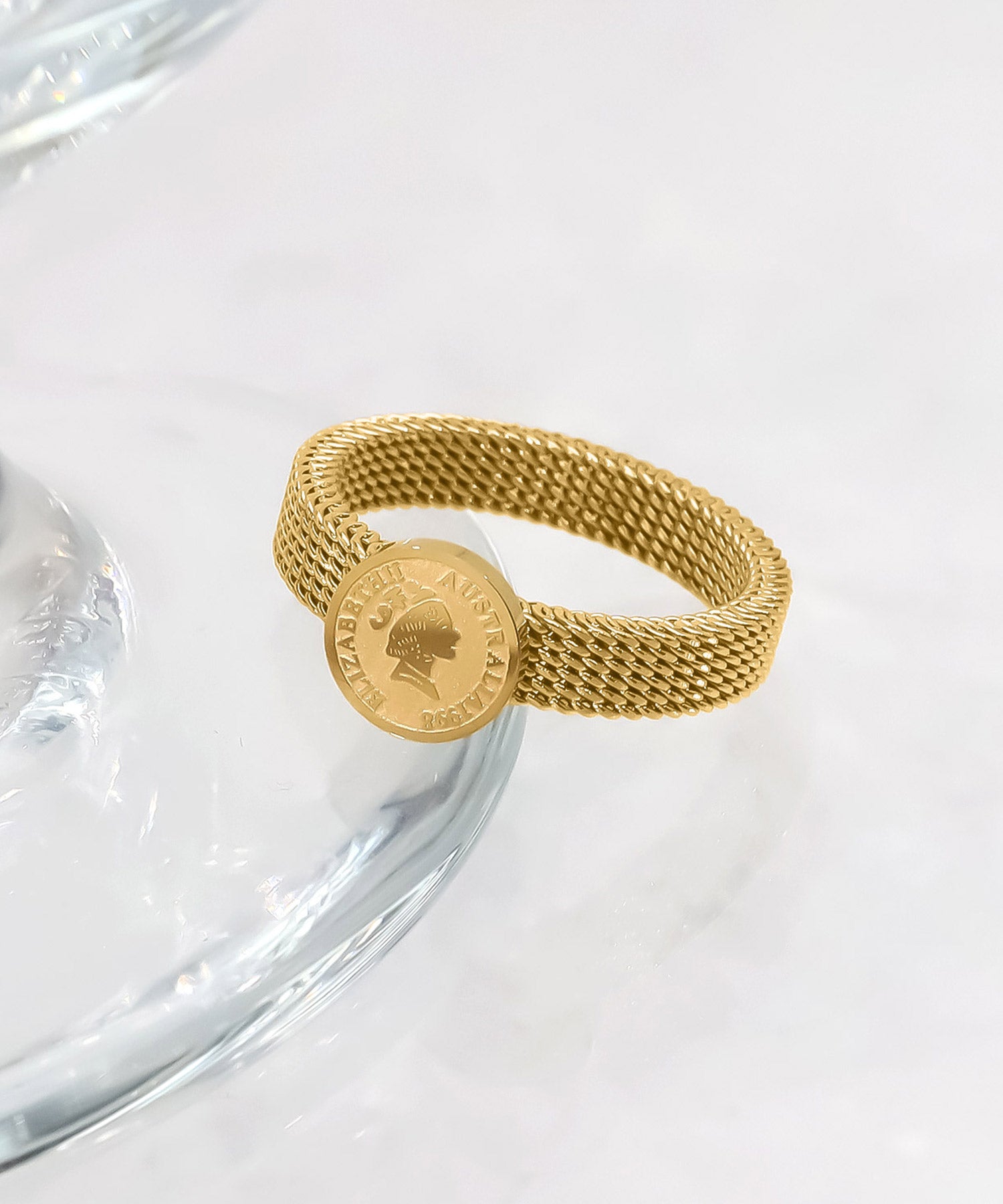 blackdia ocean メッシュコインリング