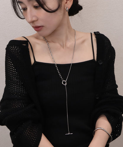 blackdia ocean オーバルマンテルロングネックレス