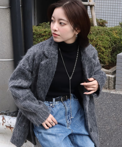 blackdia ocean オーバルマンテルロングネックレス