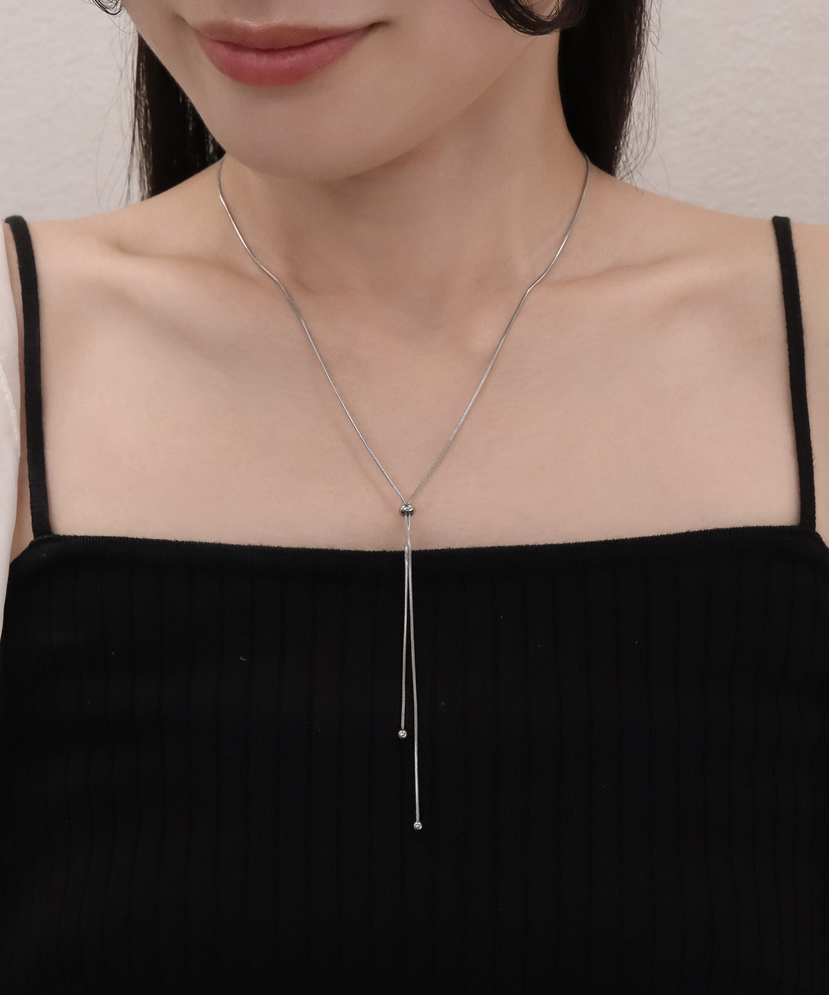 blackdia ocean スネークラリエットネックレス