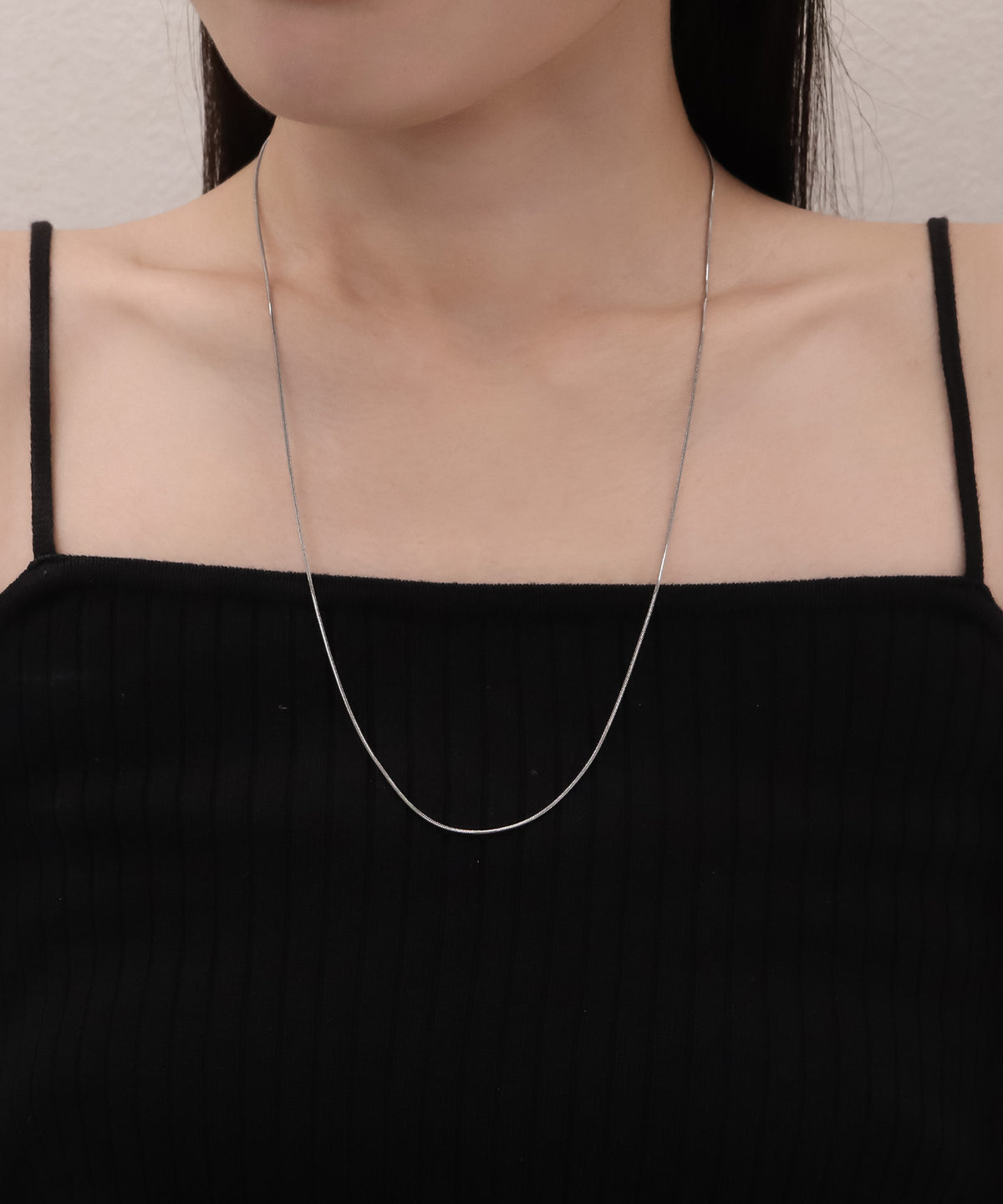 blackdia ocean スネークラリエットネックレス