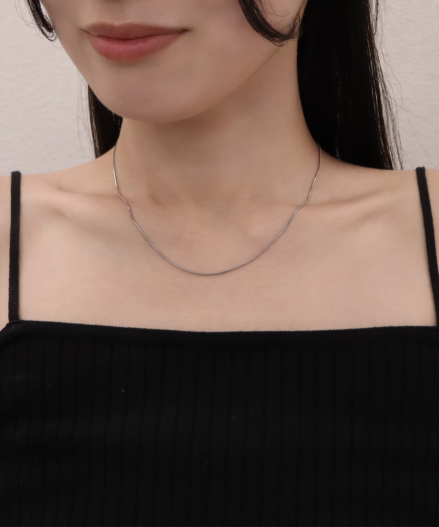 blackdia ocean スネークラリエットネックレス