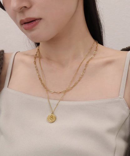 blackdia ocean コイン＆チェーンネックレス (2本セット)