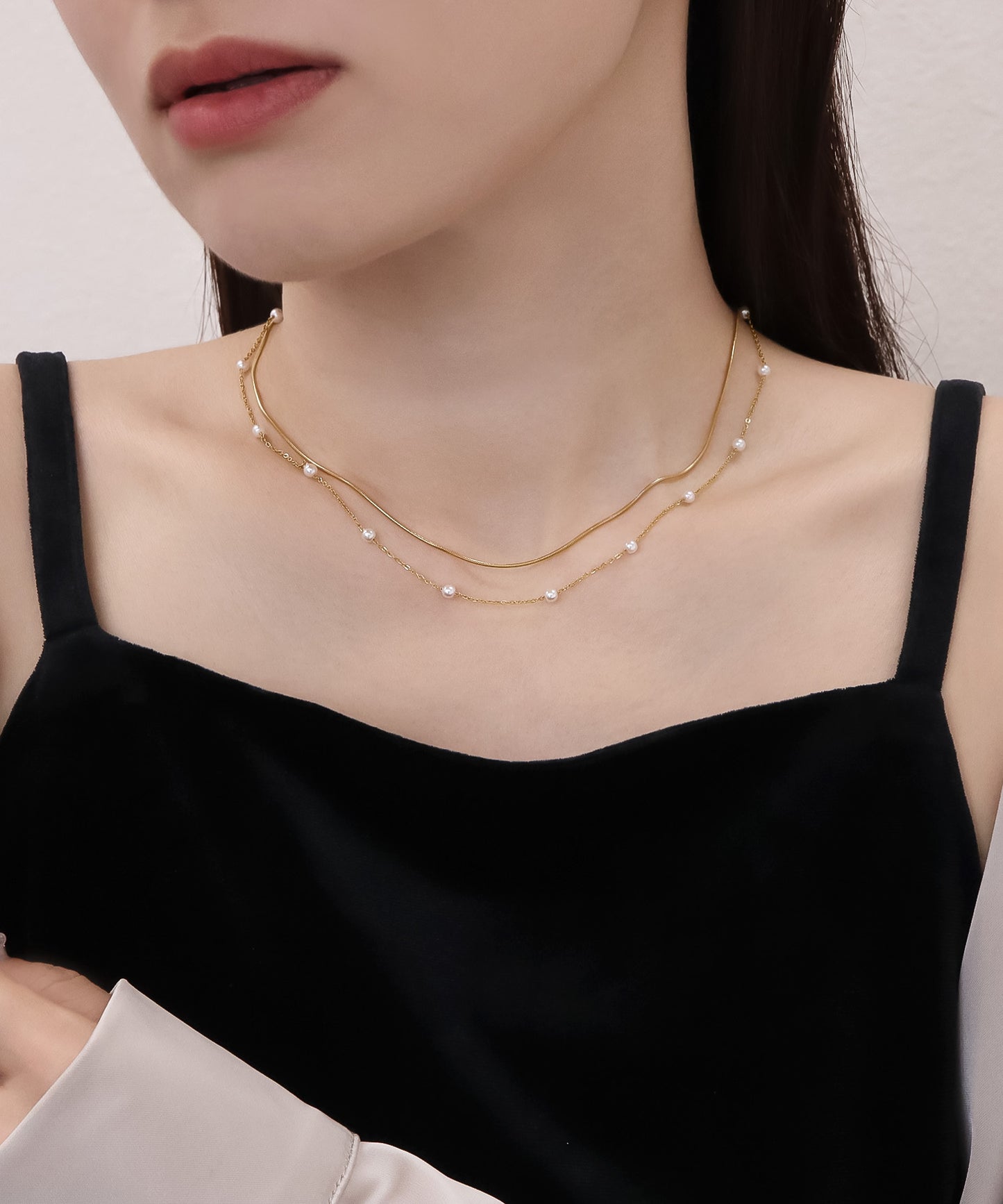 blackdia ocean タイニー パールネックレス