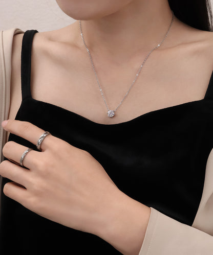 【今週末限定価格】blackdia ocean シアーチェーン 一粒ネックレス