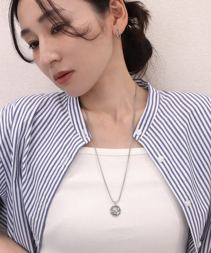 blackdia ocean コイン アクセントチェーンネックレス