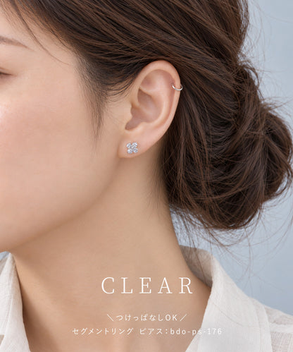 neima クローバービジュー スクリューピアス (片耳)