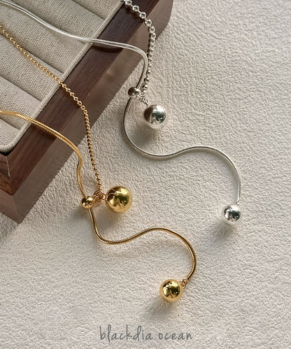 blackdia ocean ボール&スネーク ラリエットネックレス