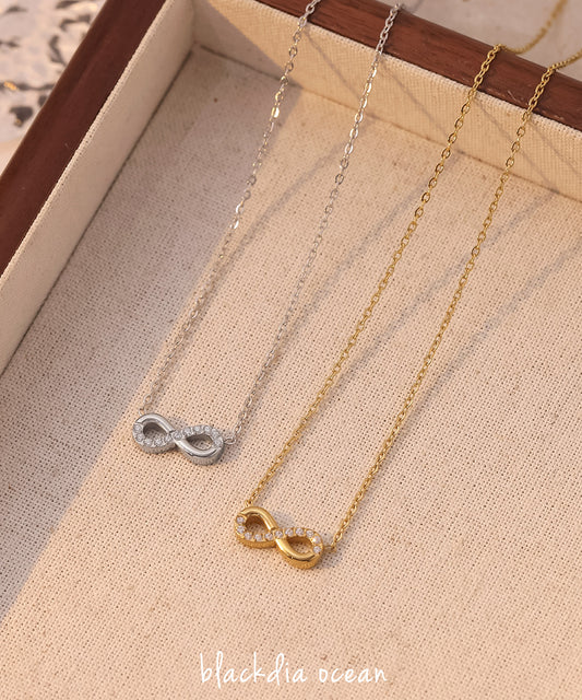 blackdia ocean インフィニティ ジルコニアネックレス