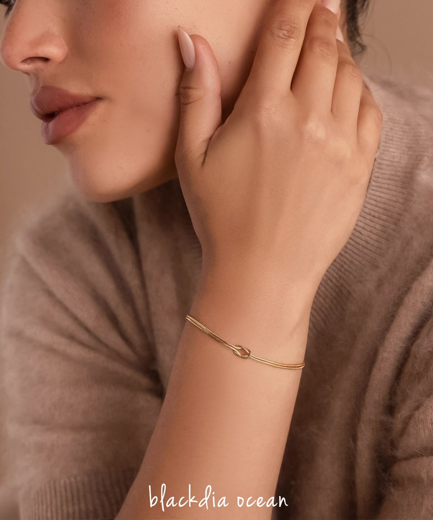 blackdia ocean ツイストスネーク ブレスレット