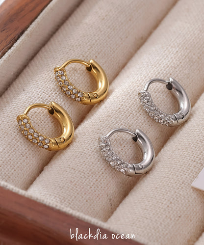 blackdia ocean パヴェ フープピアス