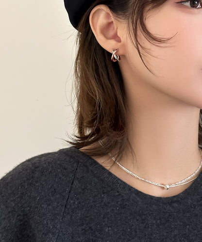 blackdia ocean クロス フープピアス