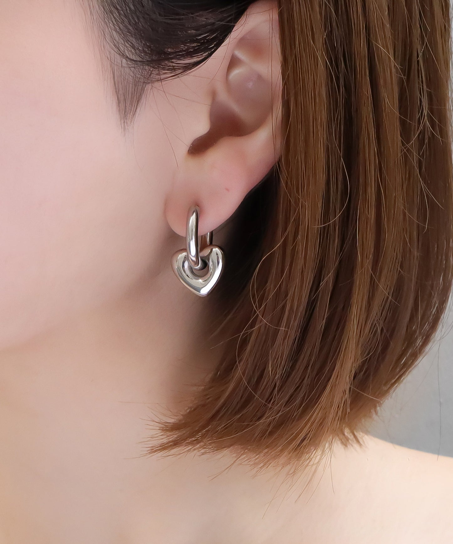 blackdia ocean 2wayニュアンスハートピアス