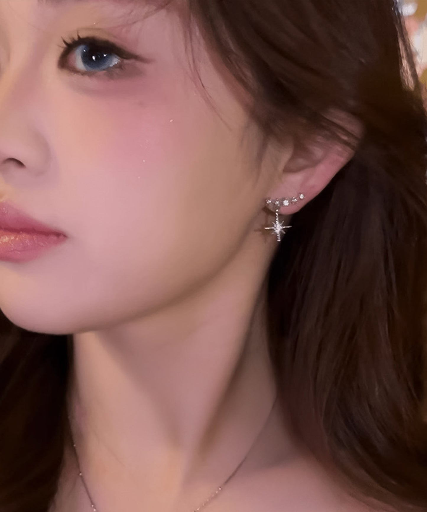 blackdia ocean ジルコニア シャインピアス/イヤリング