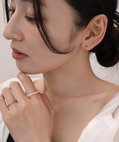 blackdia ocean ステンレス フープピアス ( 6size/4color )