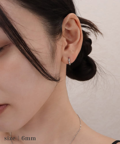 blackdia ocean ステンレス フープピアス ( 6size/4color )