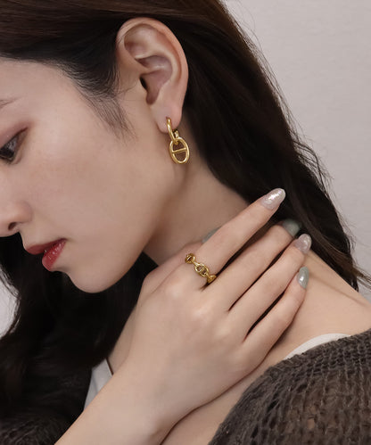 【今週末限定価格】blackdia ocean アンカーデザインリング