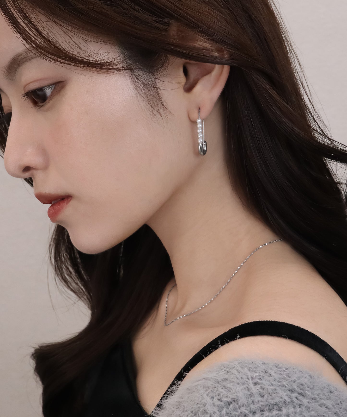 blackdia ocean パールセーフティピン ピアス