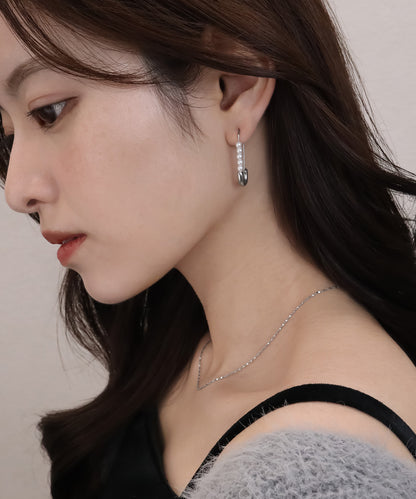 blackdia ocean パールセーフティピン ピアス