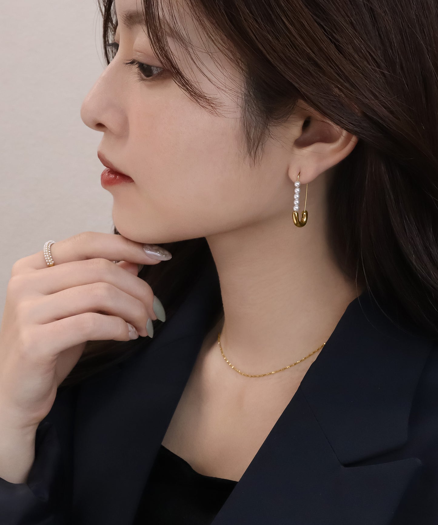 blackdia ocean スキンペタルチェーンネックレス