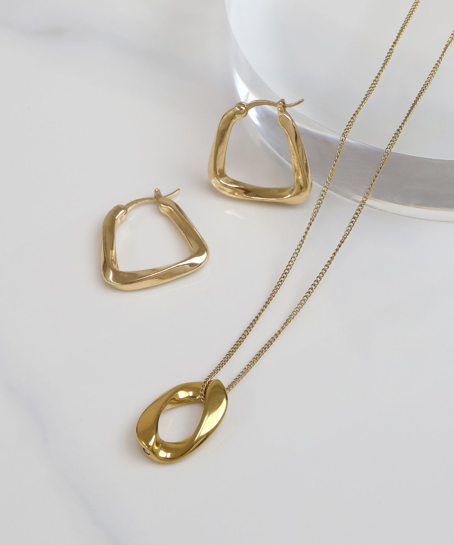 blackdia ocean ニュアンスリング ネックレス