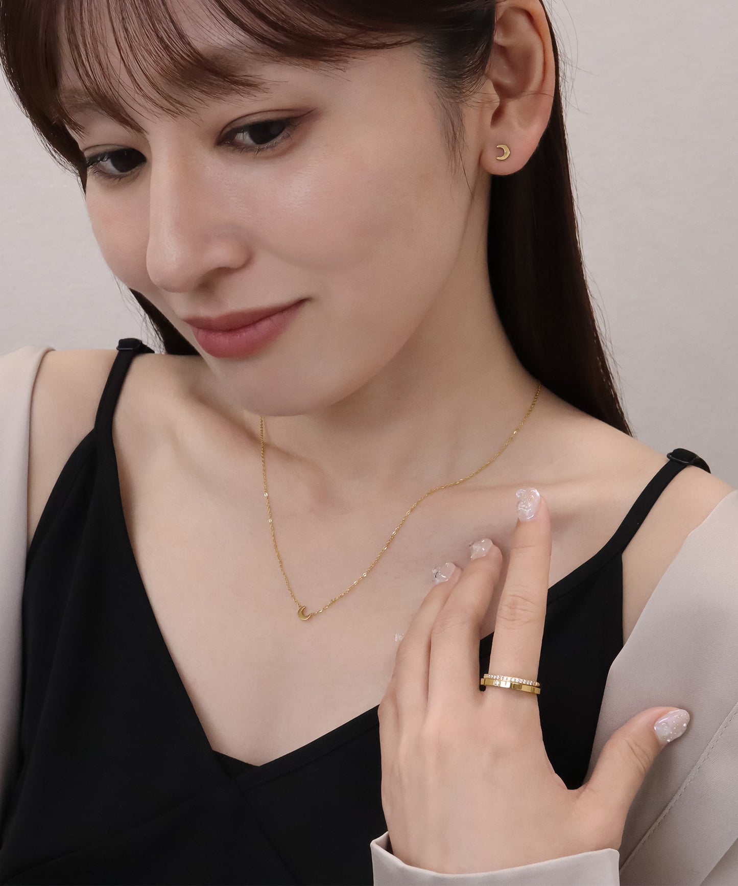 blackdia ocean ミニムーンピアス