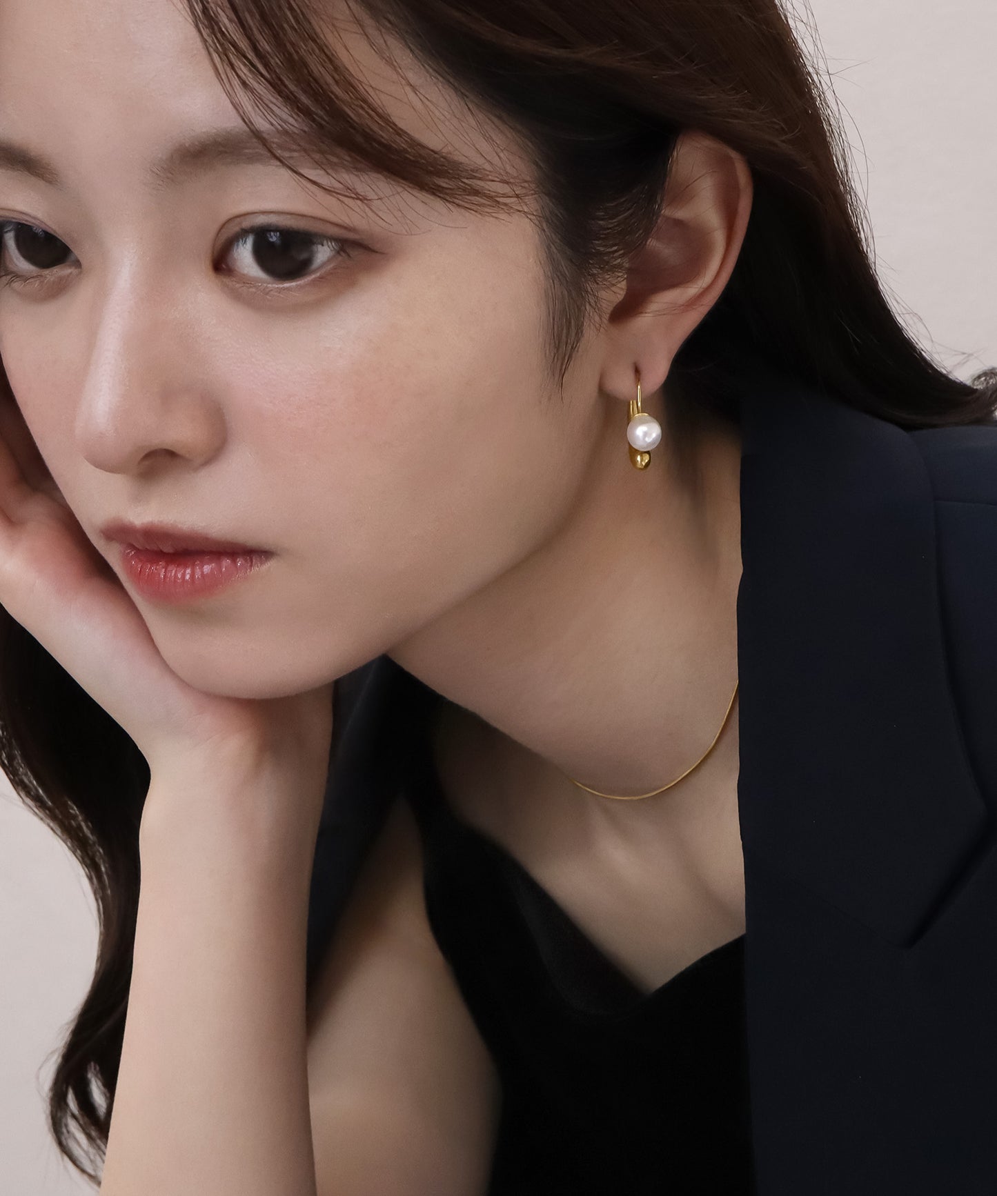 blackdia ocean パールフックピアス